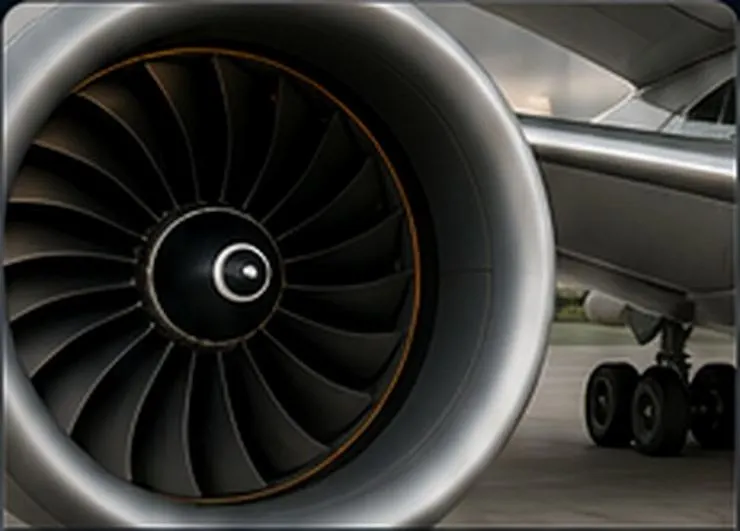 Aircraft jet engine — AOG aircraft parts